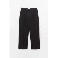 MFPEN BLACK TROPICAL WOOL SERVICE TROUSERS